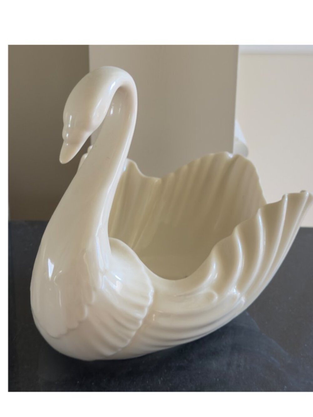 Vintage Lenox Ivory Porcelain Swan